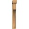 Ekena Millwork Westlake Block Rough Sawn Bracket w/ Offset Brace, Western Red Cedar, 6"W x 32"D x 44"H BKT0604X32X44WTL05RWR - alternate 4